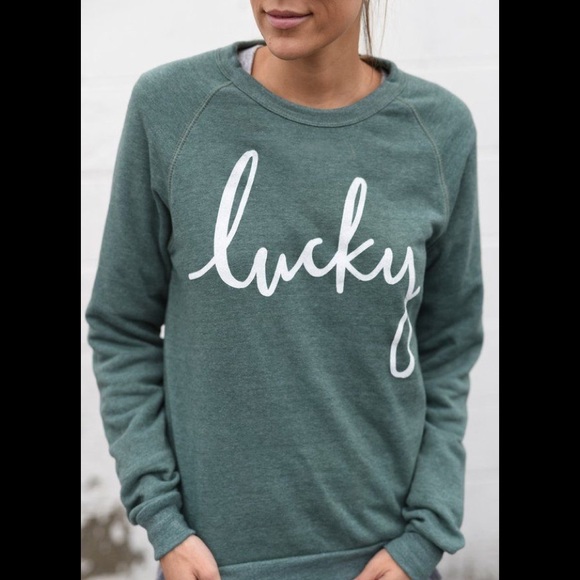 lucky sweatshirt